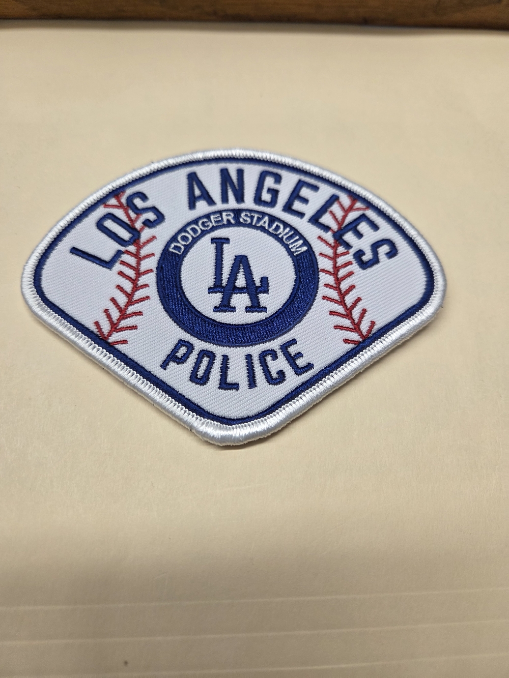 Los Angeles Police Department LA Dodgers Baseball Design Patch